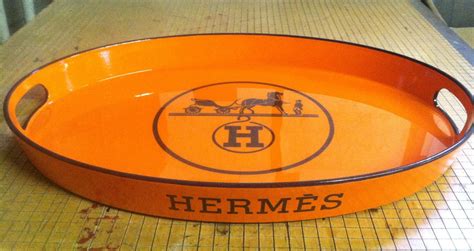 hermes dish|hermes inspired trays.